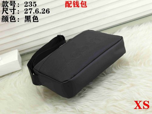 Lacoste bag #235 with the wallet size 27-26-6cm