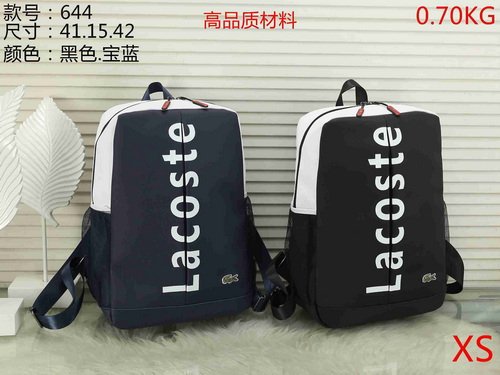 Lacoste Bag XS644 Bag Size 42-41-15cm