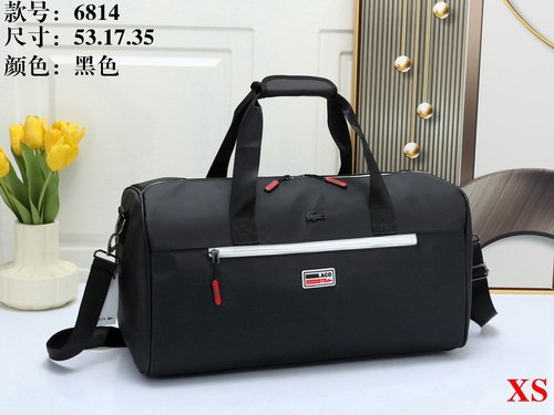 Lacoste Bag XS6814 black bag size 53-35-17cm