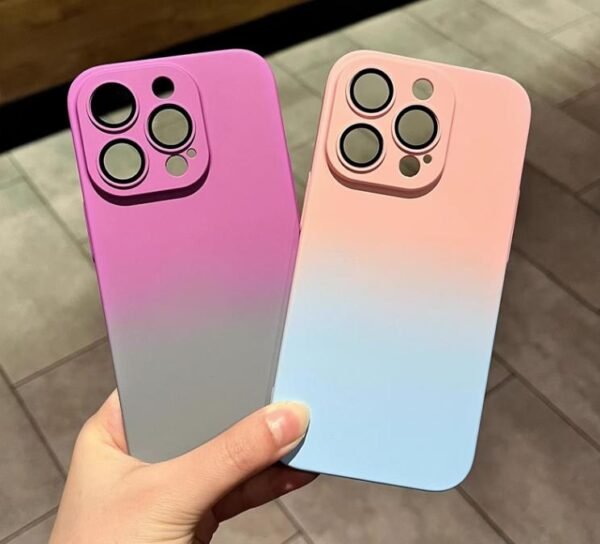 colorful acylic case for iphone 14pro slim back cover Frosted Skin