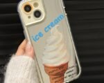 Ice Cream case for iphone14promax young student Creative slim Protection phone Case