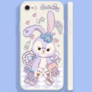 Silicone case for iphone13 cartoon pattern slim phone cases soft back cover