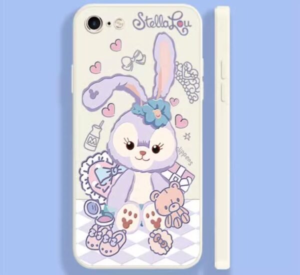 Silicone case for iphone13 cartoon pattern slim phone cases soft back cover