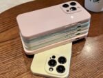Pure Macaron candy color case for iphone14pro ultra thin Soft back cover
