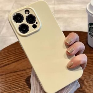 Pure Macaron candy color case for iphone14pro ultra thin Soft back cover