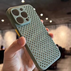 Premium Summer Breathable Cooling case for iphone14pro max Ultra Thin Anti Drop Soft Silicone cover