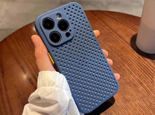 Premium Summer Breathable Cooling case for iphone14pro max Ultra Thin Anti Drop Soft Silicone cover