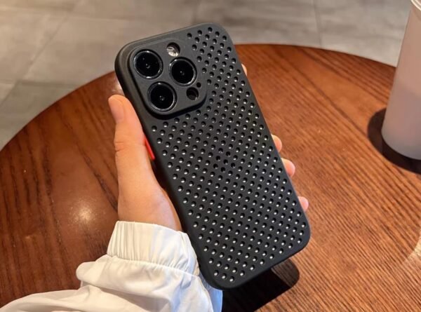 Premium Summer Breathable Cooling case for iphone14pro max Ultra Thin Anti Drop Soft Silicone cover