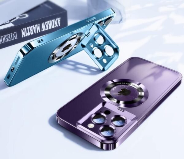 Protective elegant case for iphone13promax with Mirror Holder Anti Drop Silicone back covers