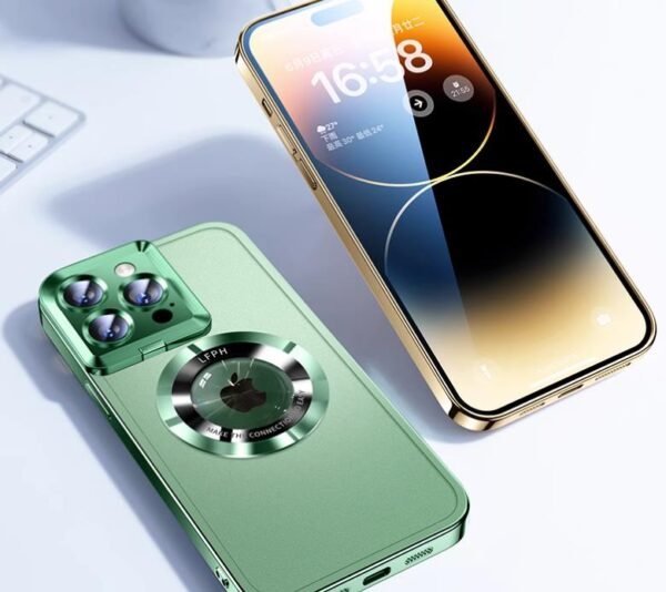 Protective Case MagSafe Magnetic for iphone13 Mirror Holder Full Cover Anti Drop Silicone for Men and Women