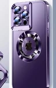 Protective elegant case for iphone13promax with Mirror Holder Anti Drop Silicone back covers