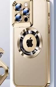 Protective MagSafe case for iphone13pro with Mirror Holder Full Cover Anti Drop Silicone back cover