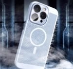 MagSafe Magnetic Absorber case for iPhone14 with Lens Film Premium Ultra Thin cover