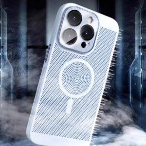 MagSafe Magnetic Absorber case for iPhone14 with Lens Film Premium Ultra Thin cover