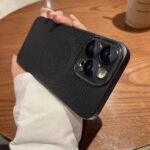 MagSafe Magnetic Absorber case for iPhone14promax elegant Ultra slim back cover