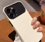 Brief style case for iphone14plus New arrival Skin Feel Silicone anti Drop back cover