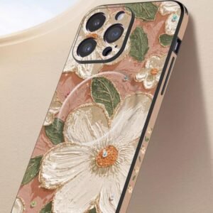 Magnetic suction phone case for iphone 13 high-end magsafe wireless charging premium feel cover