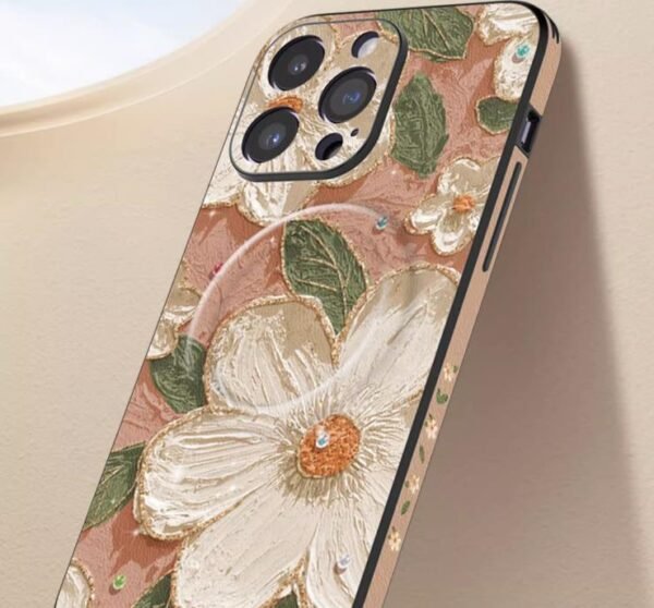 Magnetic suction phone cases for iphone 13pro high-end anti drop premium feel cover