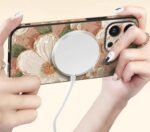 Magnetic suction phone cases for iphone 13pro high-end anti drop premium feel cover