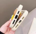 3D cartoon case for iPhone 14pro Cute silicone girl lovely back cover anti drop