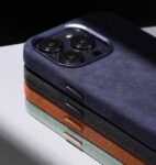High grade suede case for iPhone 14plus new anti drop magnetic suction fast charging male and female back cover