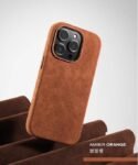 High grade suede case for iPhone 14plus new anti drop magnetic suction fast charging male and female back cover