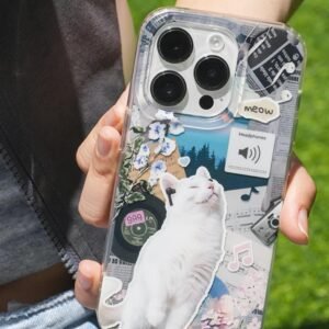 tpu case for iphone 13 pro cute cate soft back cases slim back cover