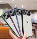 transparent case for iphone 14 ultra thin brief style anti drop back cover