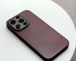 Genuine leather case for iPhone14pro Anti Dirt slim men back cover