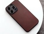 Genuine leather case for iPhone14pro Anti Dirt slim men back cover
