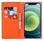 Genuine leather case for iPhone15 Anti Drop slim style elegant flip cover