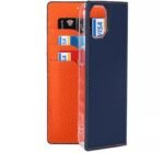 Genuine leather case for iPhone15 Anti Drop slim style elegant flip cover