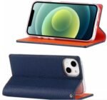 Genuine leather case for iPhone15 Anti Drop slim style elegant flip cover