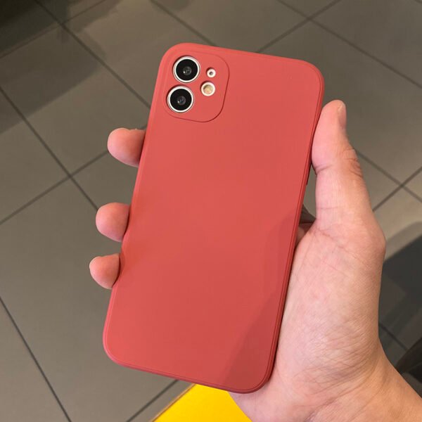 silicone case for iphone 13pro ultra slim simple style anti drop back cover