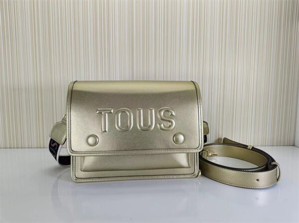 T0US medium shoulder bag 5253-170 gold silver