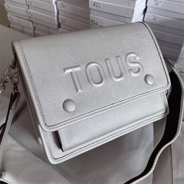 T0US medium shoulder bag 5253-170 gold silver