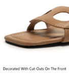 purification garcia PG flat sandals