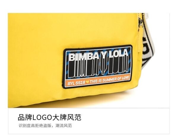 bimba y lola yellow camera bag pdd197 size26x13x19cm