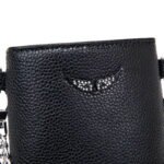 ZV34 ZADIG Women’s Leather Shoulder Bag Crossbody Bag Phone Bag Size10x17cm