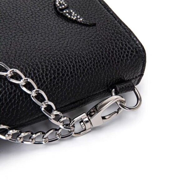 ZV34 ZADIG Women’s Leather Shoulder Bag Crossbody Bag Phone Bag Size10x17cm