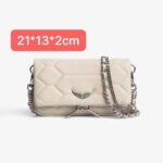 ZV38 ZADIG Women’s Shoulder Bag Crossbody Bag Size21X13X2cm