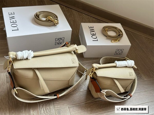 loewe grainy leather puzzle