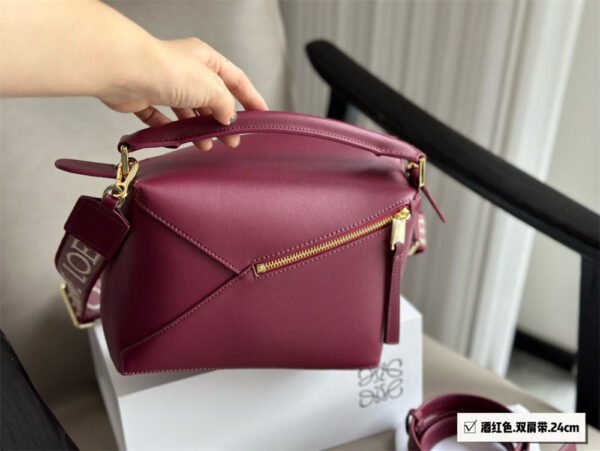 puzzle smooth leather