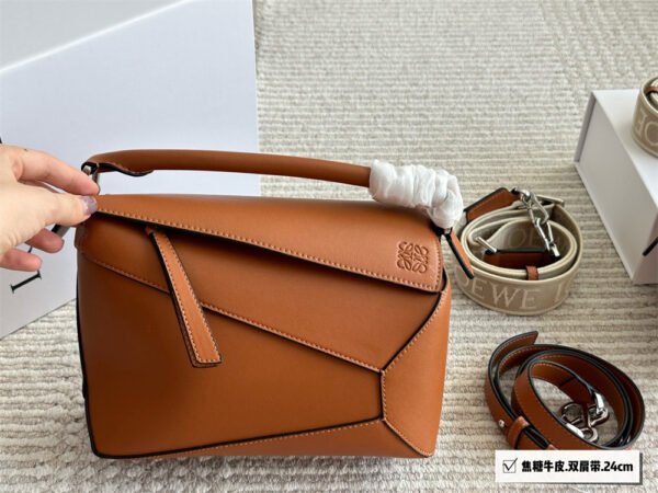 puzzle smooth leather