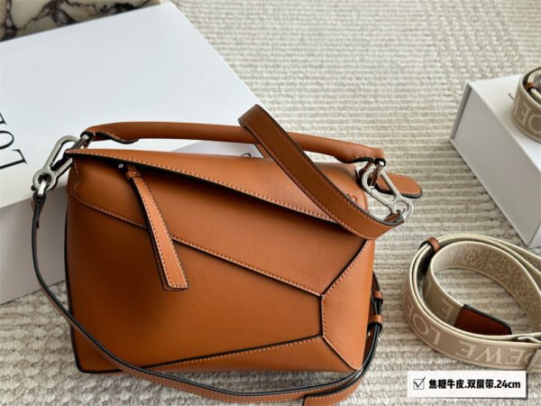 puzzle smooth leather