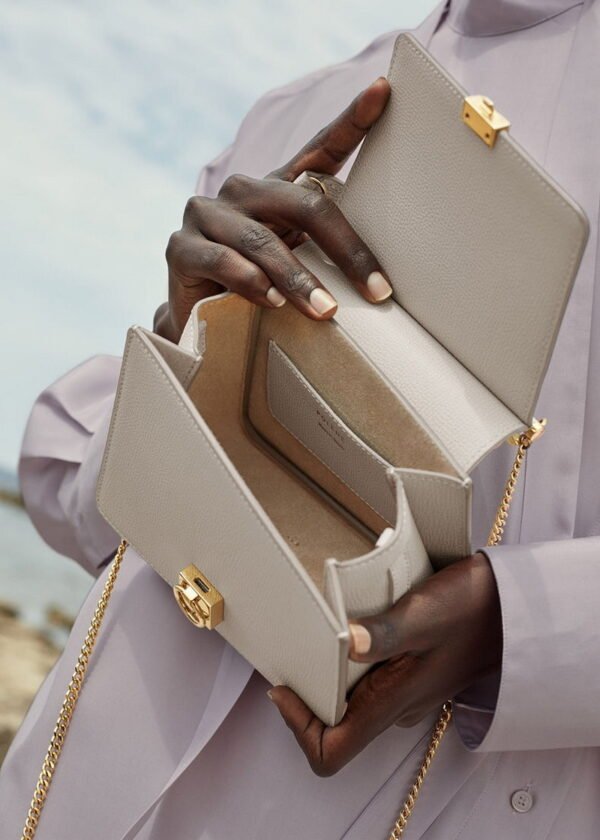 POLENE Real Leather bag pdd01 17x16.5x10cm