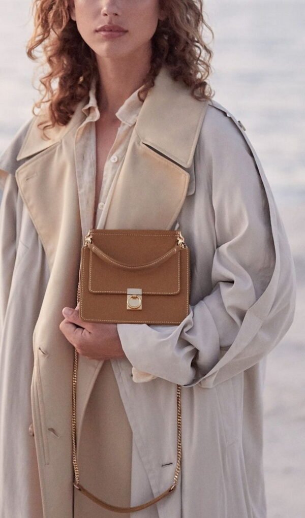 POLENE Real Leather bag pdd01 17x16.5x10cm