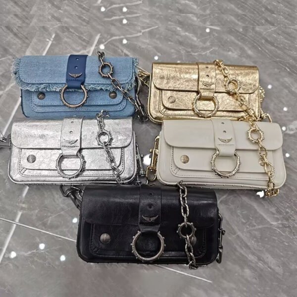 ZV41 ZADIG Women’s Shoulder Bag Crossbody Bag Size 22x12x3cm