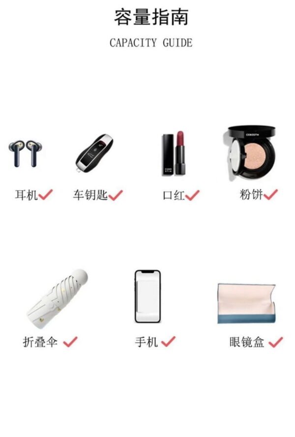 Polene bag pdd07 24X7X17CM