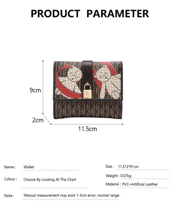 chch wallet CA10 11.5x2x9cm